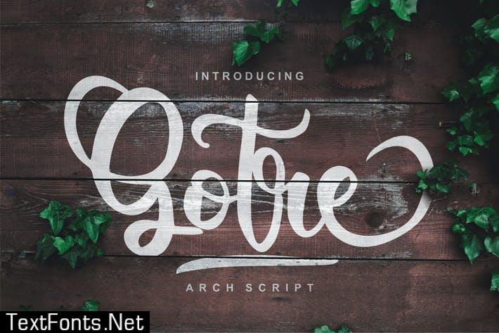 Gotre | Script Font