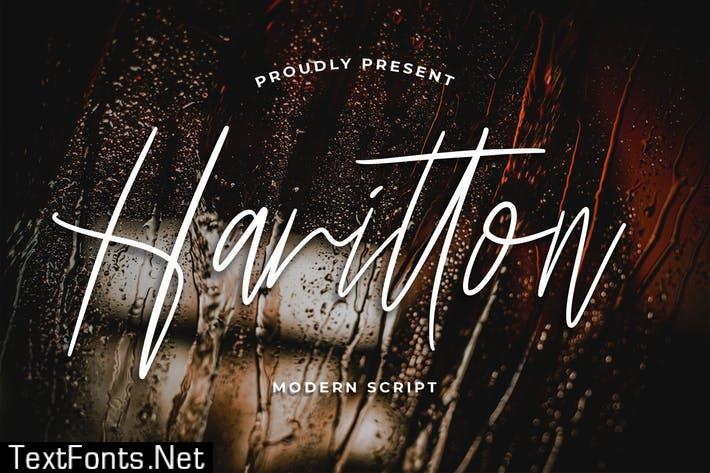 Harritton Modern Script Font