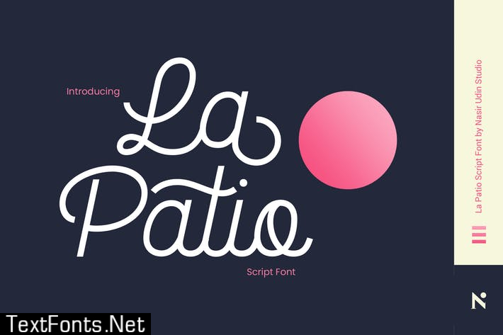 La Patio Script Font