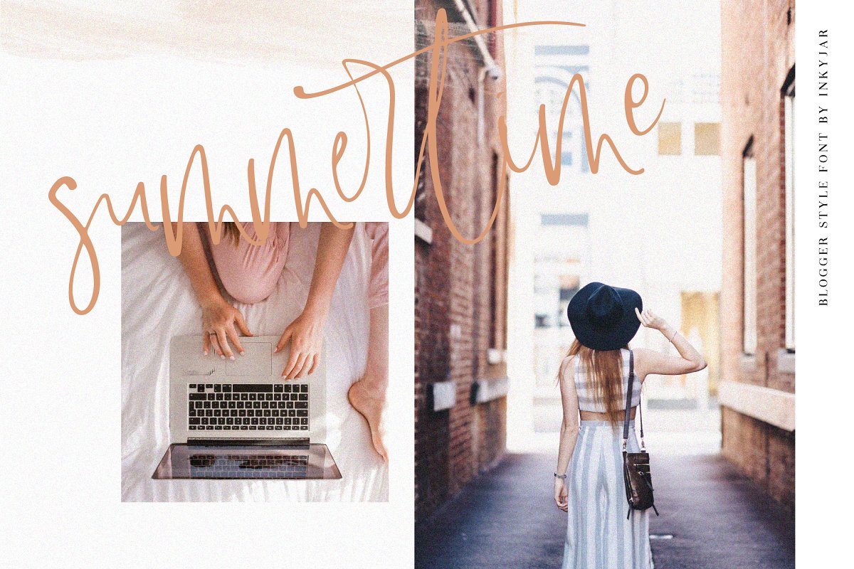 Lasiera Script Font | Blog style