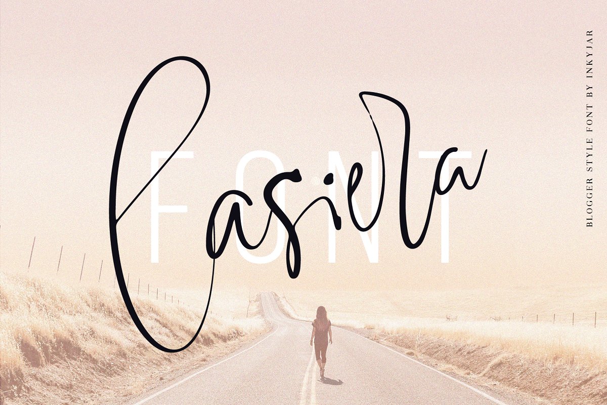 Lasiera Script Font | Blog style