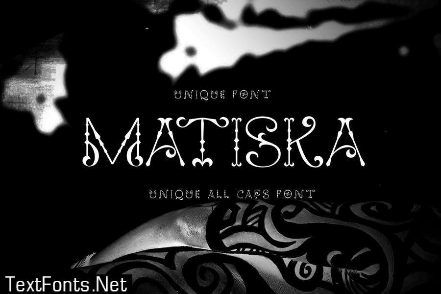 Matiska Tribal Font