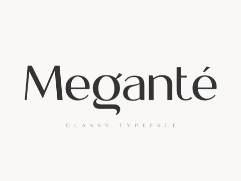 Megante - Classy Font