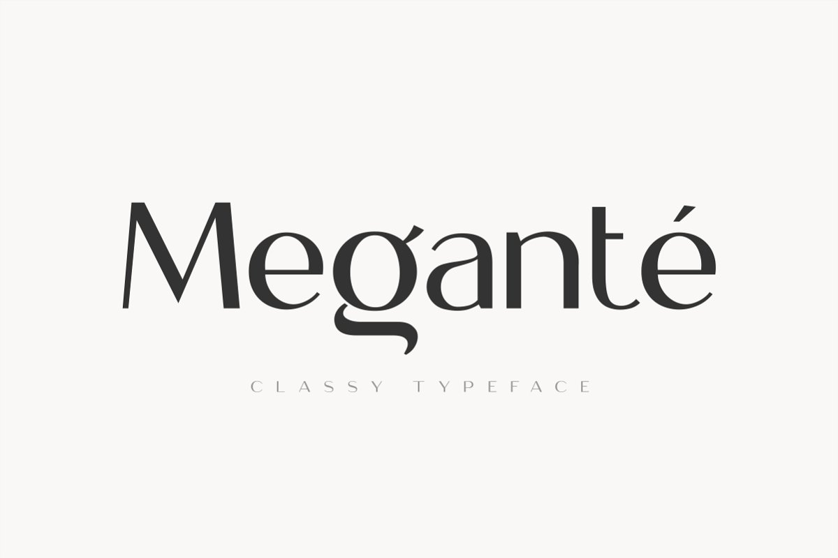 Megante - Classy Font