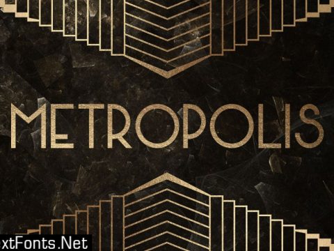 Metropolis Typeface 270838