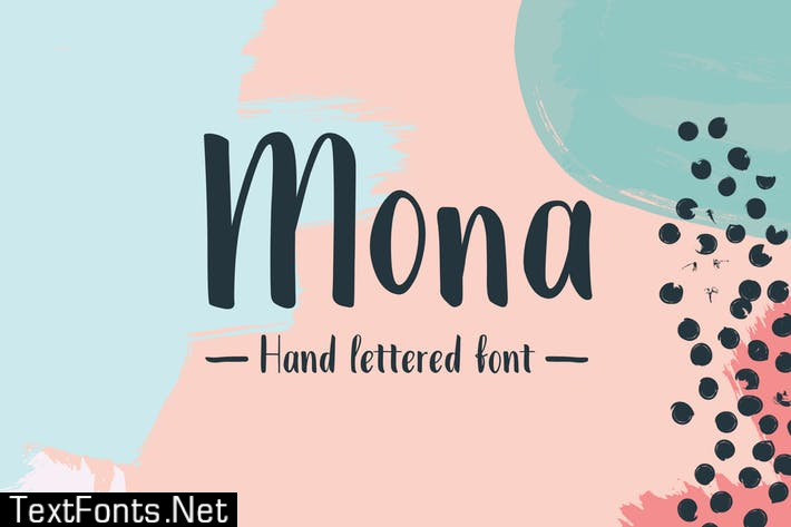 Mona Extended Font