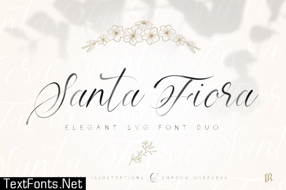 Santa Fiora SVG Font Duo