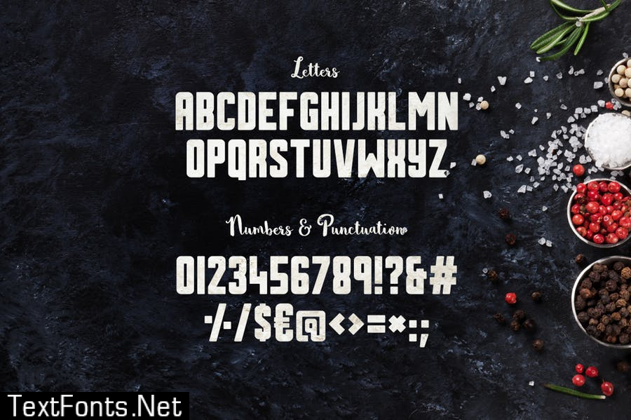 Sumac Typeface Font