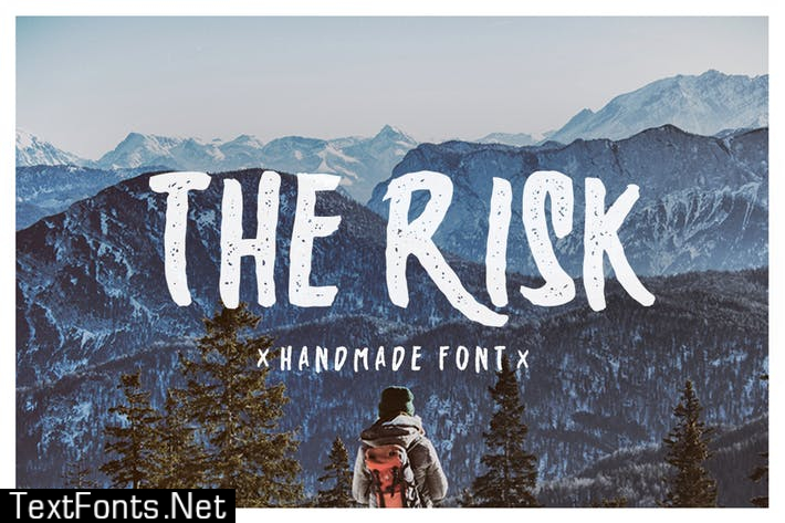 The Risk - Handmade font