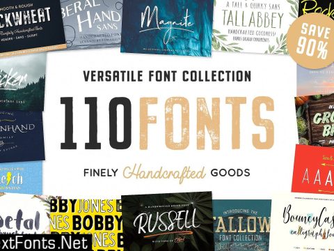 The Ultimate Handcrafted Fonts Pack