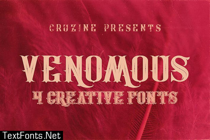 Venomous Typeface Font