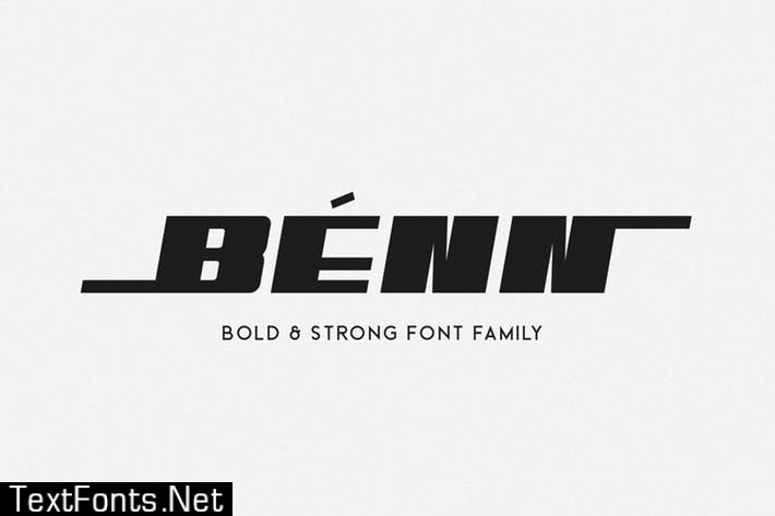 benn-bold-and-strong-font-family