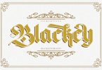 Blackey Blackletter Font