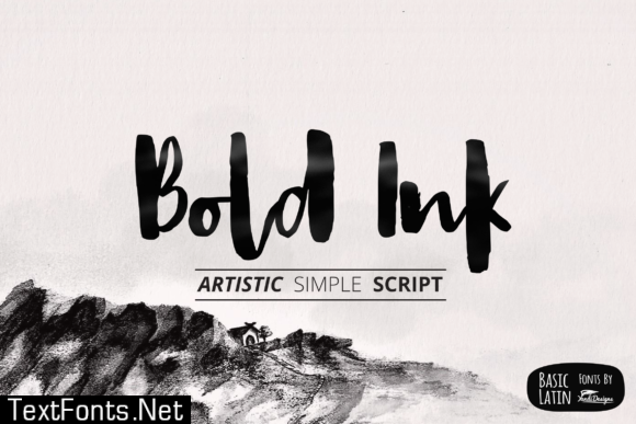 Bold Ink Font