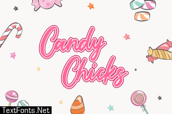 Candy Chicks Font