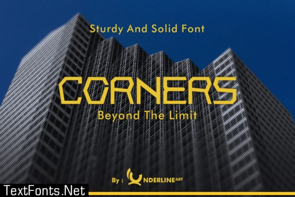 Corners Font