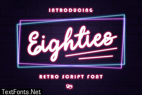 Eighties Font