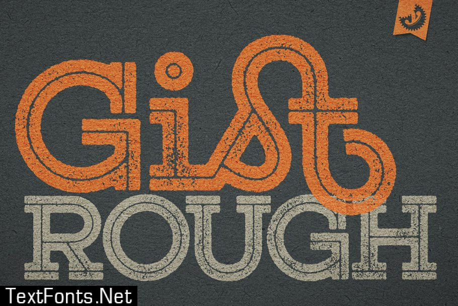 Gist Rough Font Family