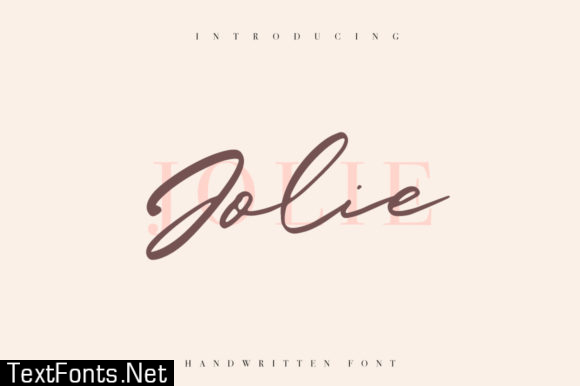 Jolie Font