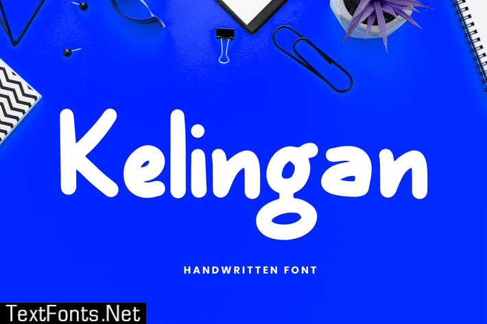 Kelingan Exciting Handwritten Font