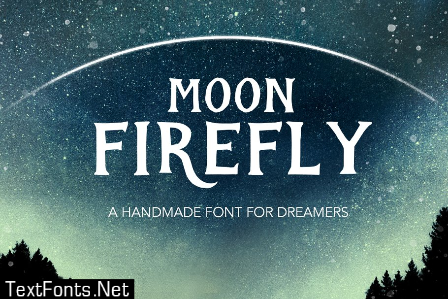 Moon Firefly Display Font 699728