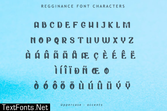 Regginance Font