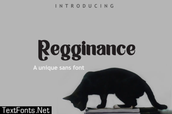 Regginance Font