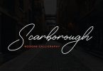 Scarborough Modern Calligraphy Font