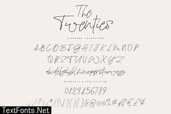 The Twenties Font