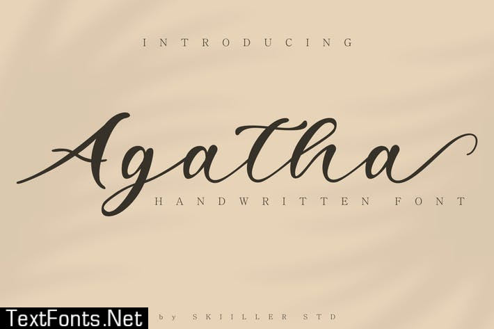 Agatha Handwritten Font