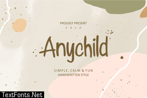 Anychild Font