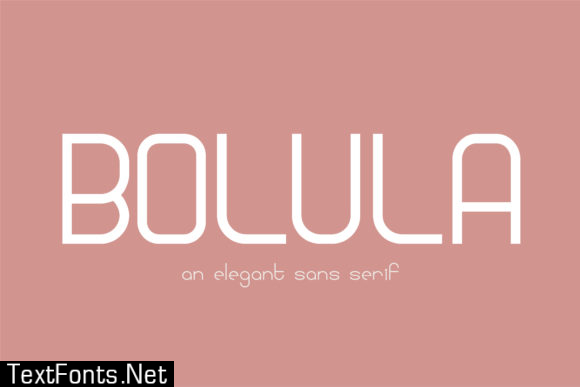 Bolula Font