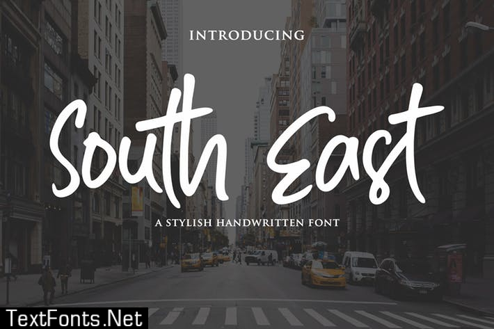 South East - Stylish Handwritten Font