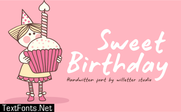 Sweet Birthday Font