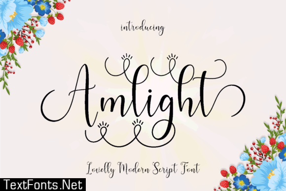 Amlight Font