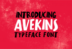 Avekins Font