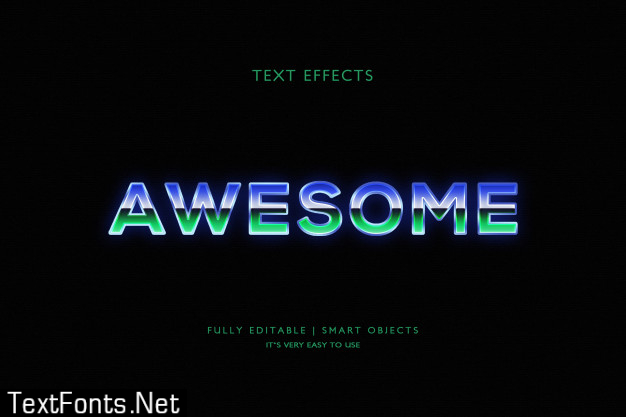 Awesome text effect