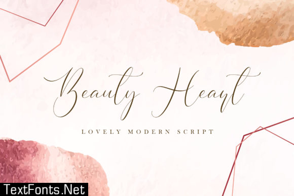 Beauty Heart Font