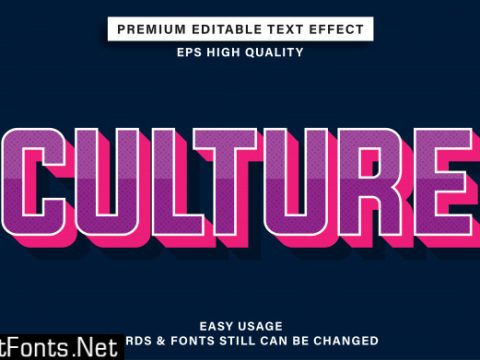 Bold text effect