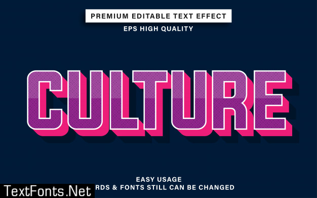 Bold text effect