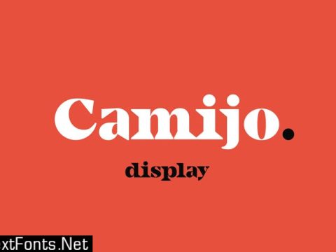 Camijo Display Serif Font