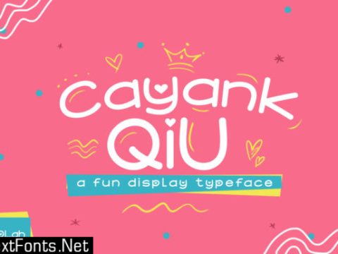 Cayang Qiu Font