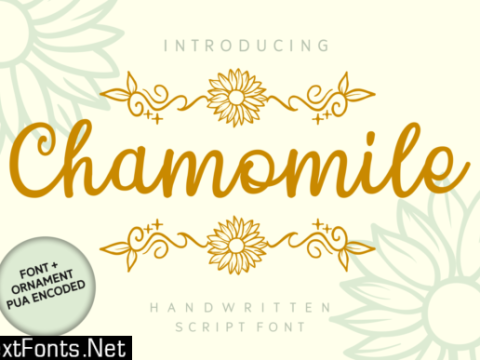 Chamomile Font