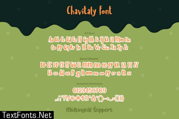 Chavitaly Font