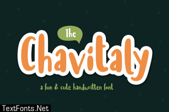 Chavitaly Font