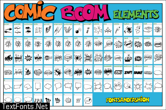 Comic Boom Element