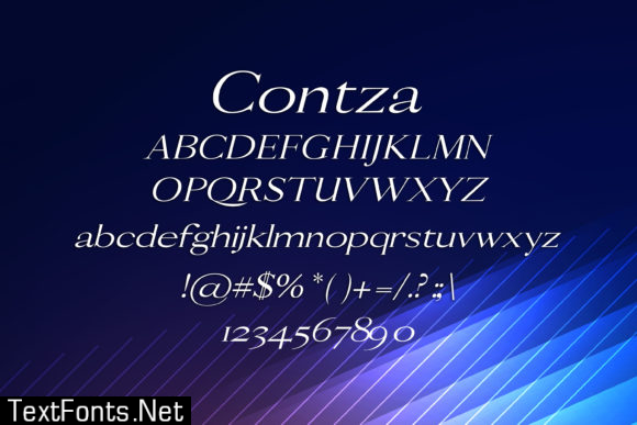 Contza Font