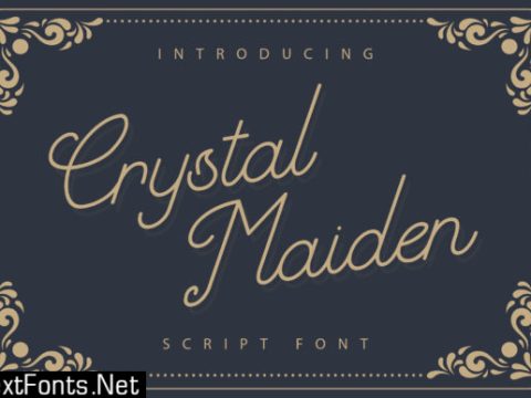 Crystal Maiden Font