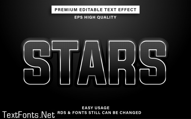 Dark luxury text effect