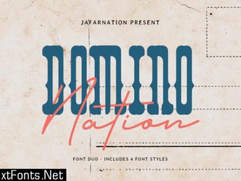 Domino Nation Font